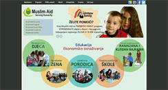 Desktop Screenshot of muslimaidbih.org